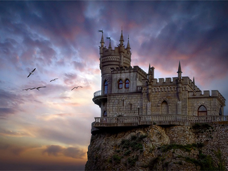 Ласточкино гнездо,Южный берег Крыма,отдых в Крыму,Черное море