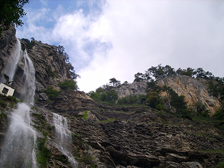 Водопад Учан-Су,Южный берег Крыма,отдых в Крыму,Черное море