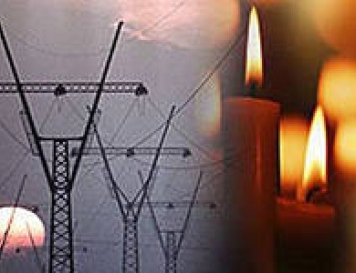 Отключение электроэнергии в Крыму
